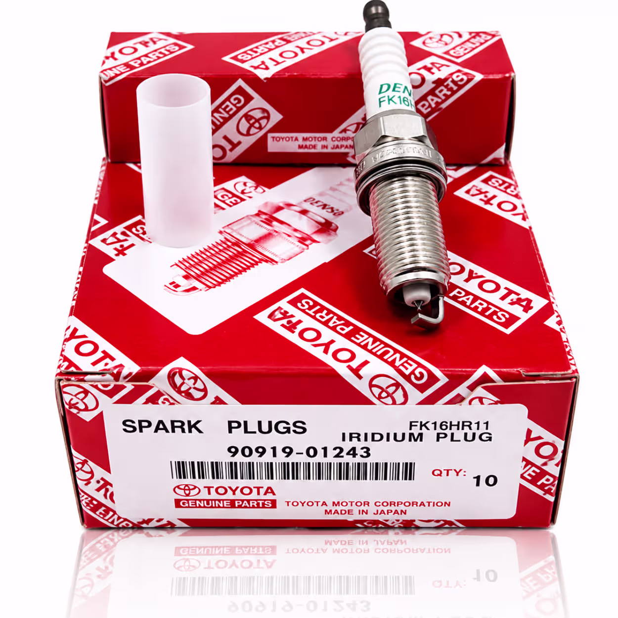 TOYOTA OEM FK16HR11 SPARK PLUG (4PCS)